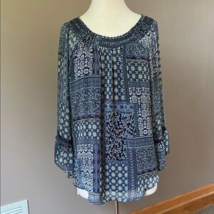 Westport 1962 Women’s Blue Top Size L